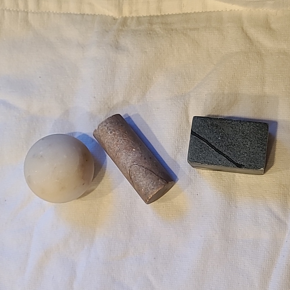 Whiskey chilling rocks set of 3